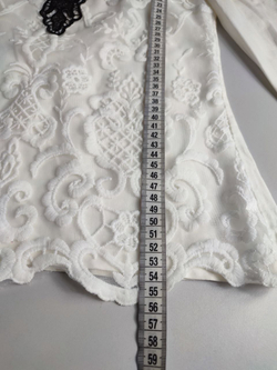 Блузка кружевная романтичная 40 размер