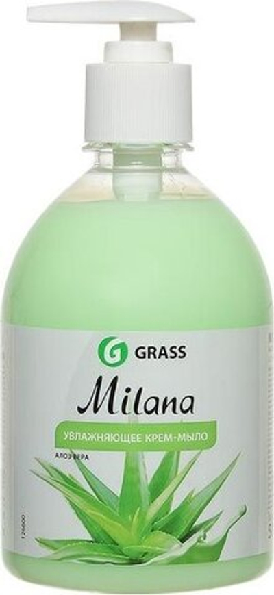 GraSS Milana крем-мыло увлажн. Алоэ Вера 500 мл.