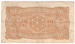 Norway 10 Kroner 1938