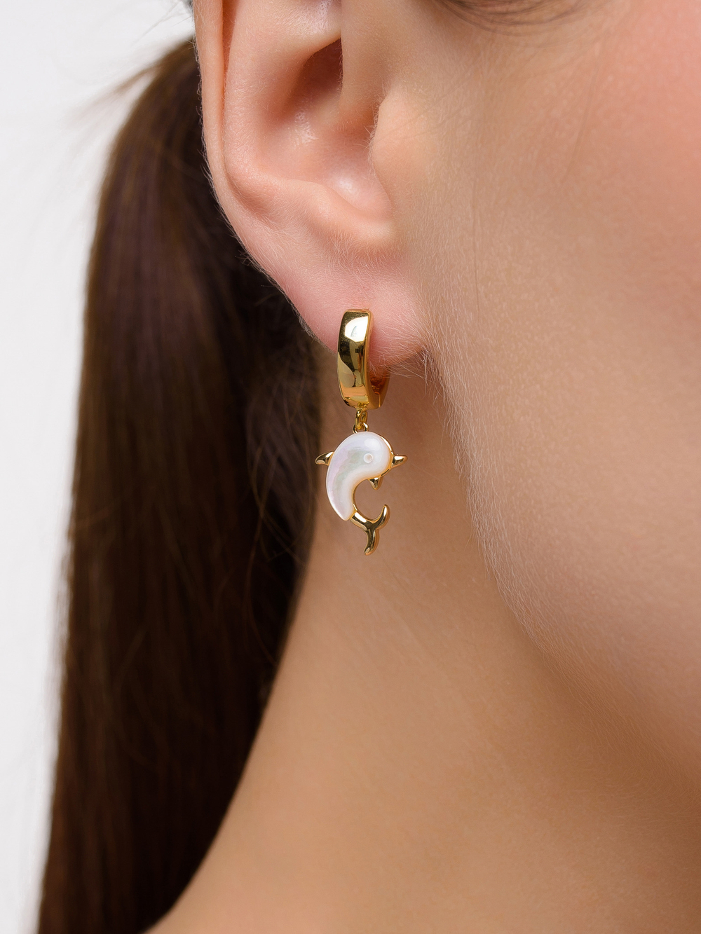 Серьги "Dolphin" Gold