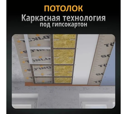 Звукоизоляция потолков TONLOS Heavy Felt