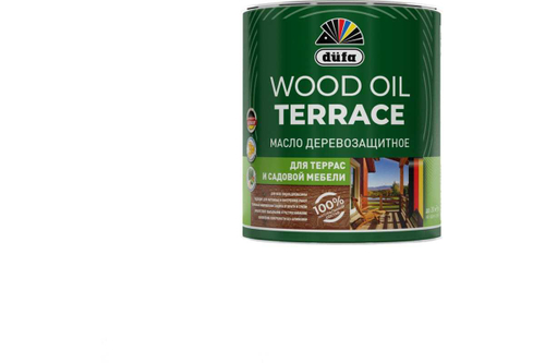 Масло деревозащитное для террас и садовой мебели Dufa Wood Oil Terrace дуб
