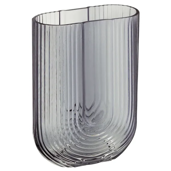 Ваза для цветов Florenty, 23,5 см, серая