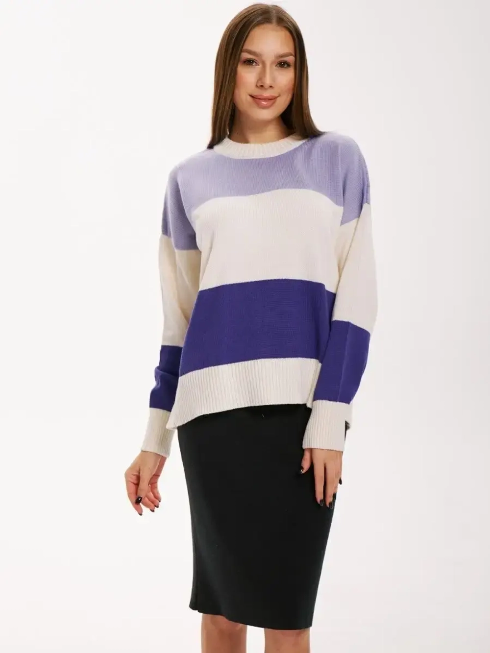 Джемпер в полоску