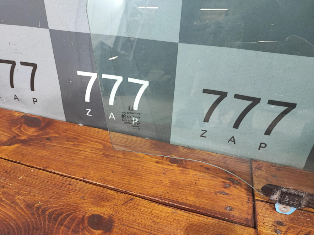 Стекло двери задней правой Honda CR-V 3 Б/У Оригинал 73400SWWE00