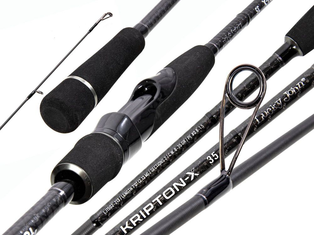 Спиннинг Lucky John Kripton-X 35 7`0" / 213 см, 8-35 г