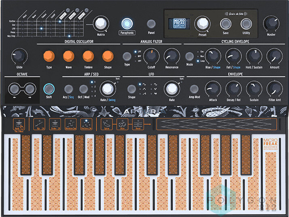 Синтезатор Arturia MicroFreak