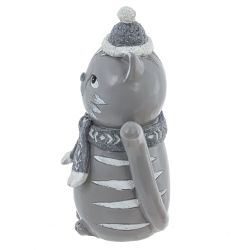 GAEM Фигурка декоративная "Кот", L10 W11 H18,5 см, 2в.