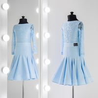 Laura 5-01-01-C | Платье годе для спортивных бальных танцев | Vasileva Dance