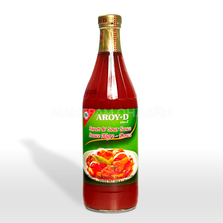 Соус Кисло-Сладкий Aroy-D Sweet & Sour Sauce 840 г