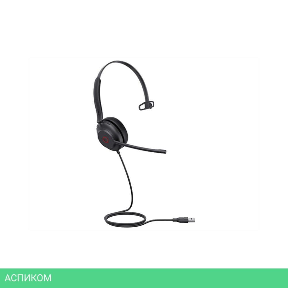 Гарнитура Yealink UH35 Mono UC черный