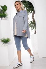 Бриджи Амига (голубые) Б10362 LT Collection (Акция)