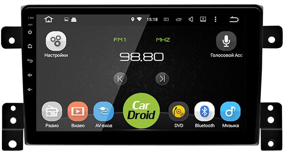 Магнитола для Suzuki Grand Vitara 2005-2016 - Roximo RM-3503 Android 12, 8-ядер, 4/64Гб, SIM-слот