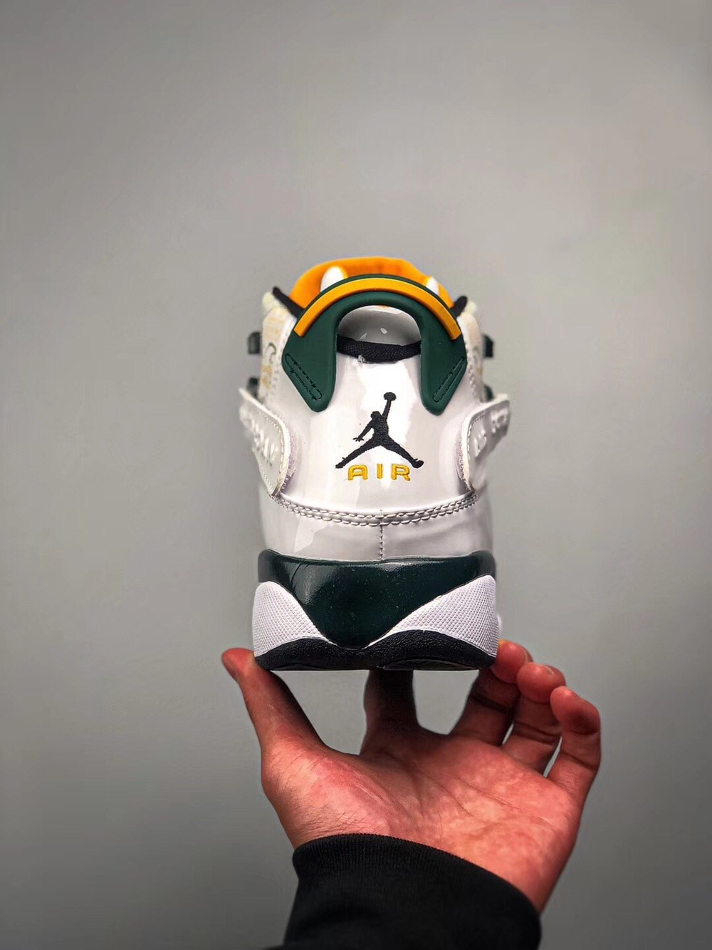 AIR JORDAN 6 RINGS SEATTLE SUPERSONICS WHITE/GREEN