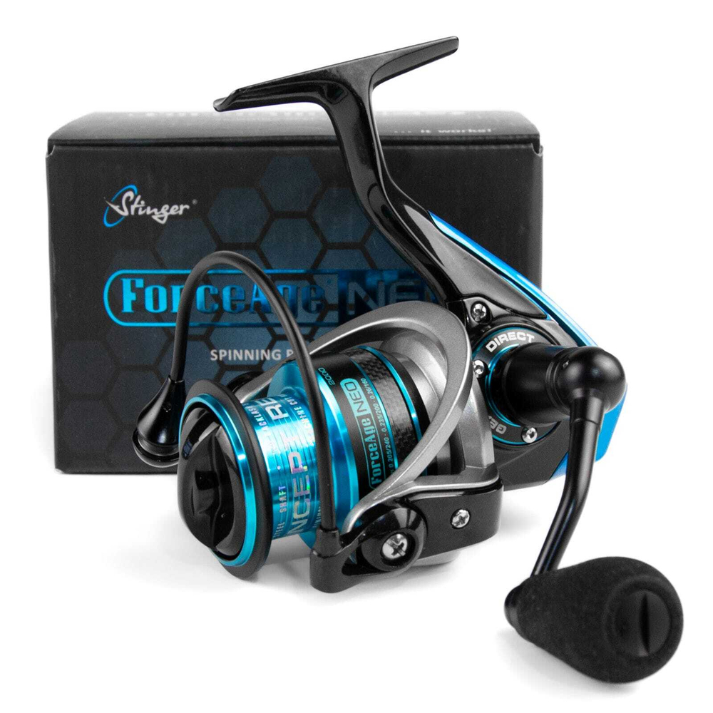 Катушка безынерционная Stinger Force Age Neo 2500 (2500, 6+1BB, мет. шпуля)
