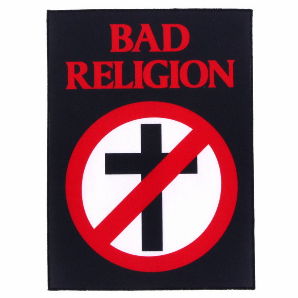 Нашивка Bad Religion лого (083)