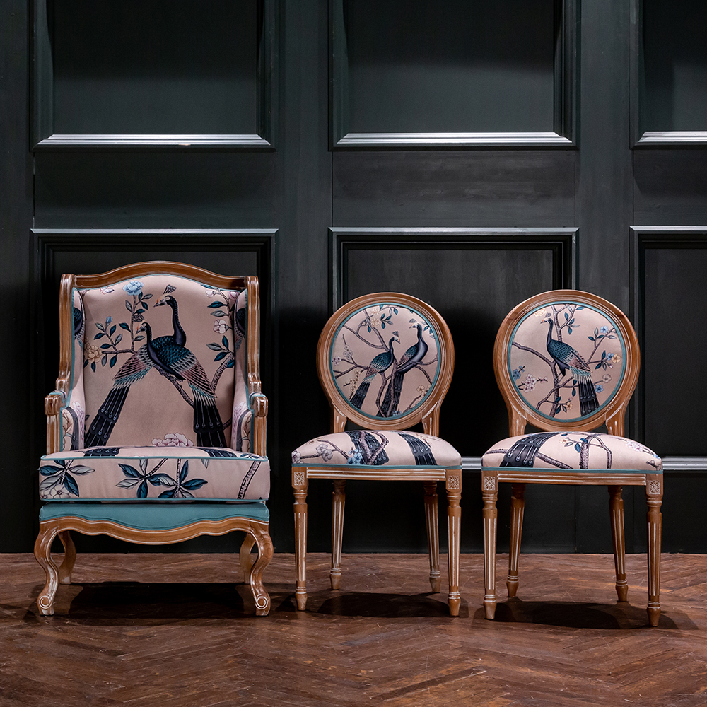 Стул Объект мечты Императорский павлин версия 1