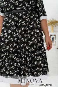 Платье 247-черный Minova