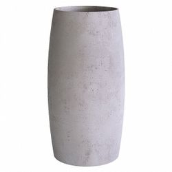Кашпо CIGAR CONCRETE WHITE D43 H92