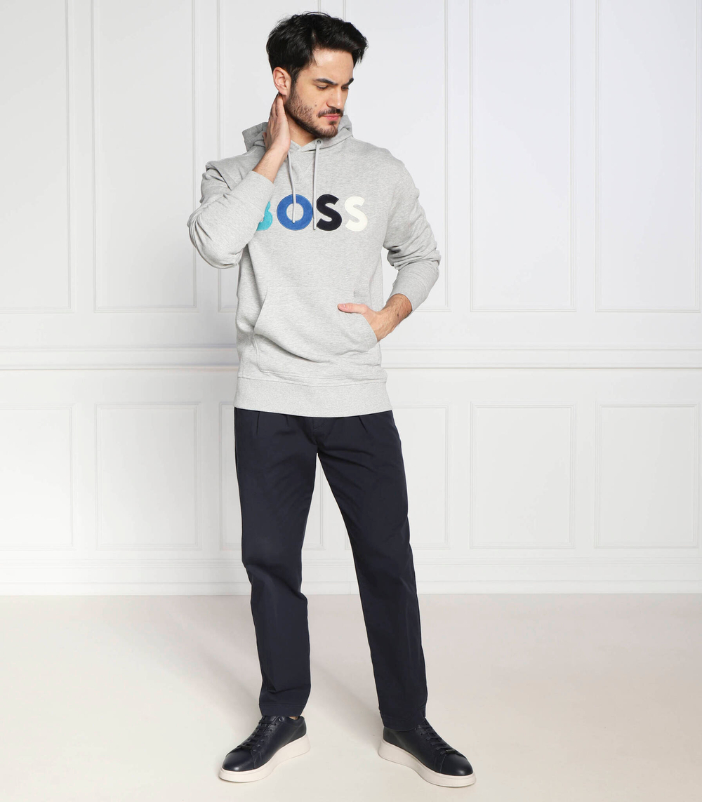 Худи wecolourfleece BOSS ORANGE - серый(50477047)