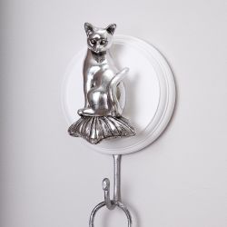 Настенный крючок Кошечка Айс