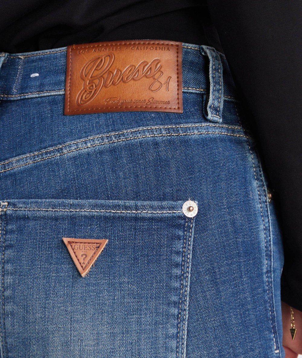 Джинсы SEXY STRAIGHT GUESS - темно-синий(W3GA15 D3ZT3)