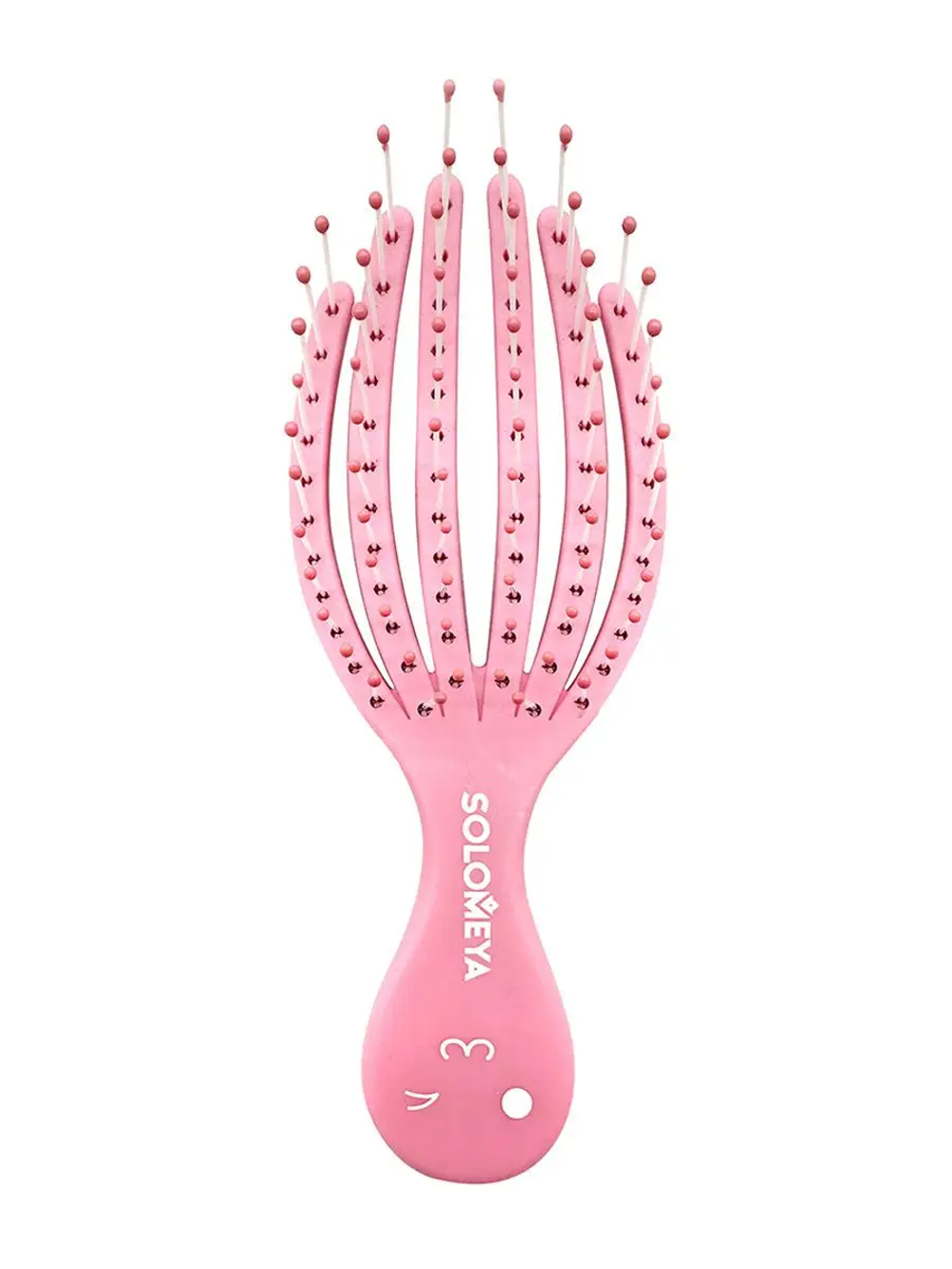 Solomeya Detangling Octopus Brush For Dry & Wet Hair расческа для сухих и влажных волос осьминог мини
