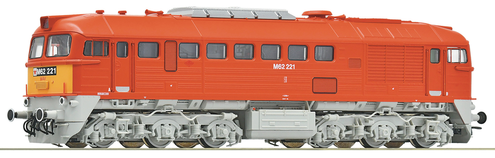 Тепловоз M62 221, MAV , IV эпоха, декодер + ЗВУК