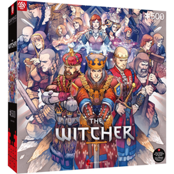 Gaming Puzzle: The Witcher Northern Realms Puzzles 500