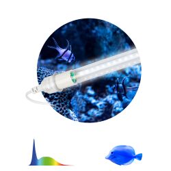 Фитолампа для растений светодиодная ЭРА FITO-10W-Ra90-Т8-AQUA для аквариума, 10 Вт, полный спектр | Фитолампы T8