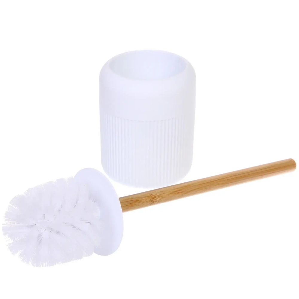 Ерш с закрытой подставкой «Рапсодия» 40 см белый