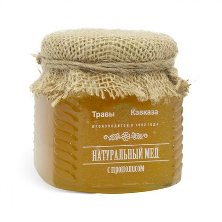 Мед натуральный с прополисом