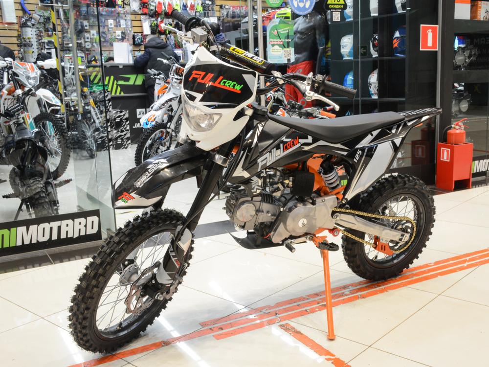 Питбайк Full Crew FC125e 14/12 Черный
