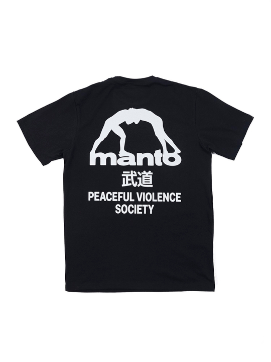 Футболка MANTO SOCIETY Чёрная