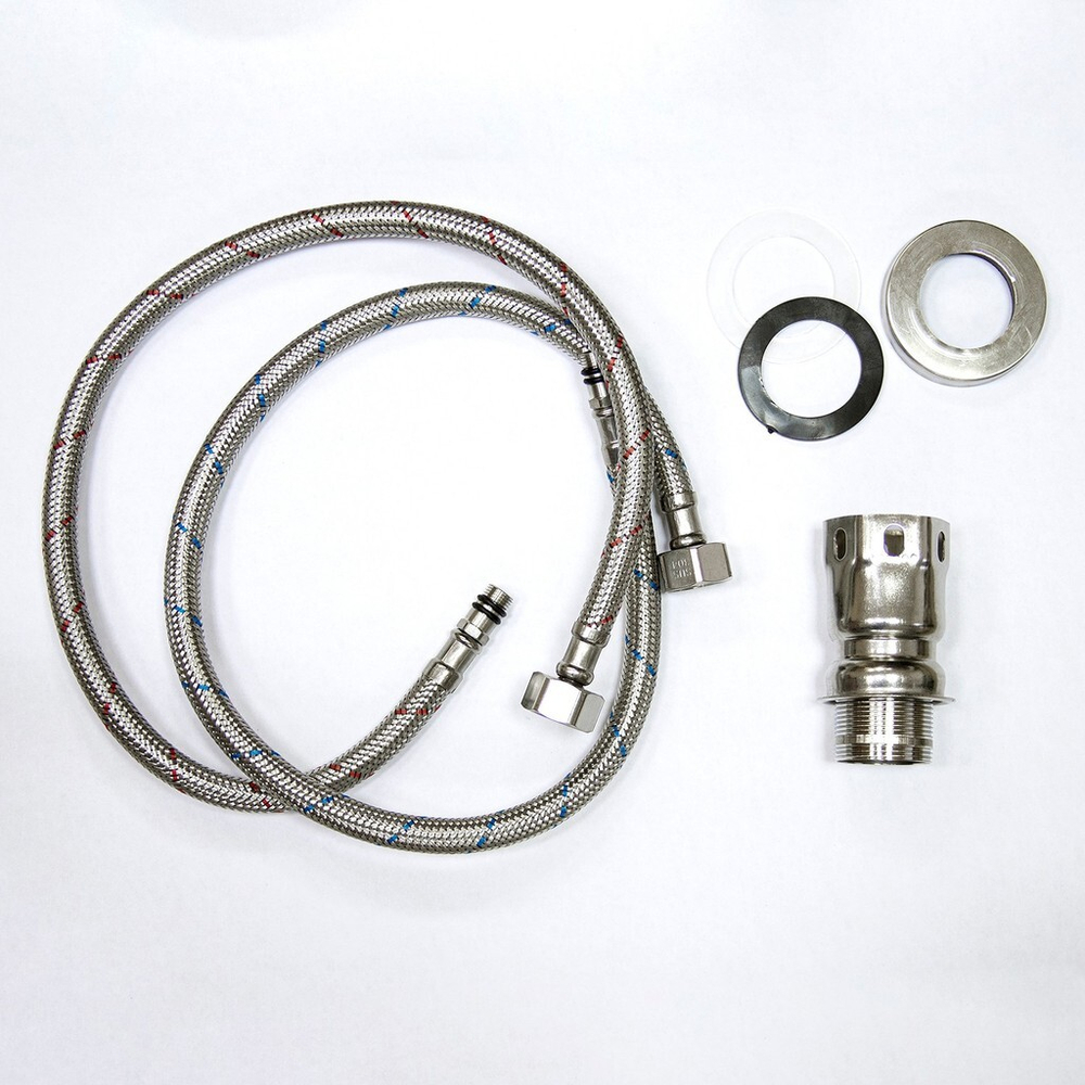 Смеситель для кухни 35к MIXLINE ML-GS15 (342) графит высок. излив