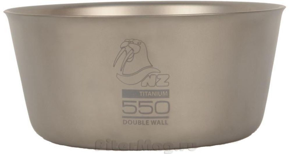 Титановая Миска Novaya Zemlya Titanium Duoble Wall Bowl 550