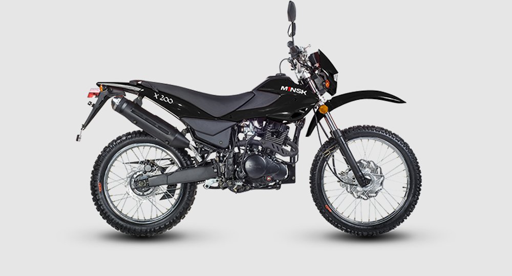 Мотоцикл кроссовый эндуро МИНСК X200