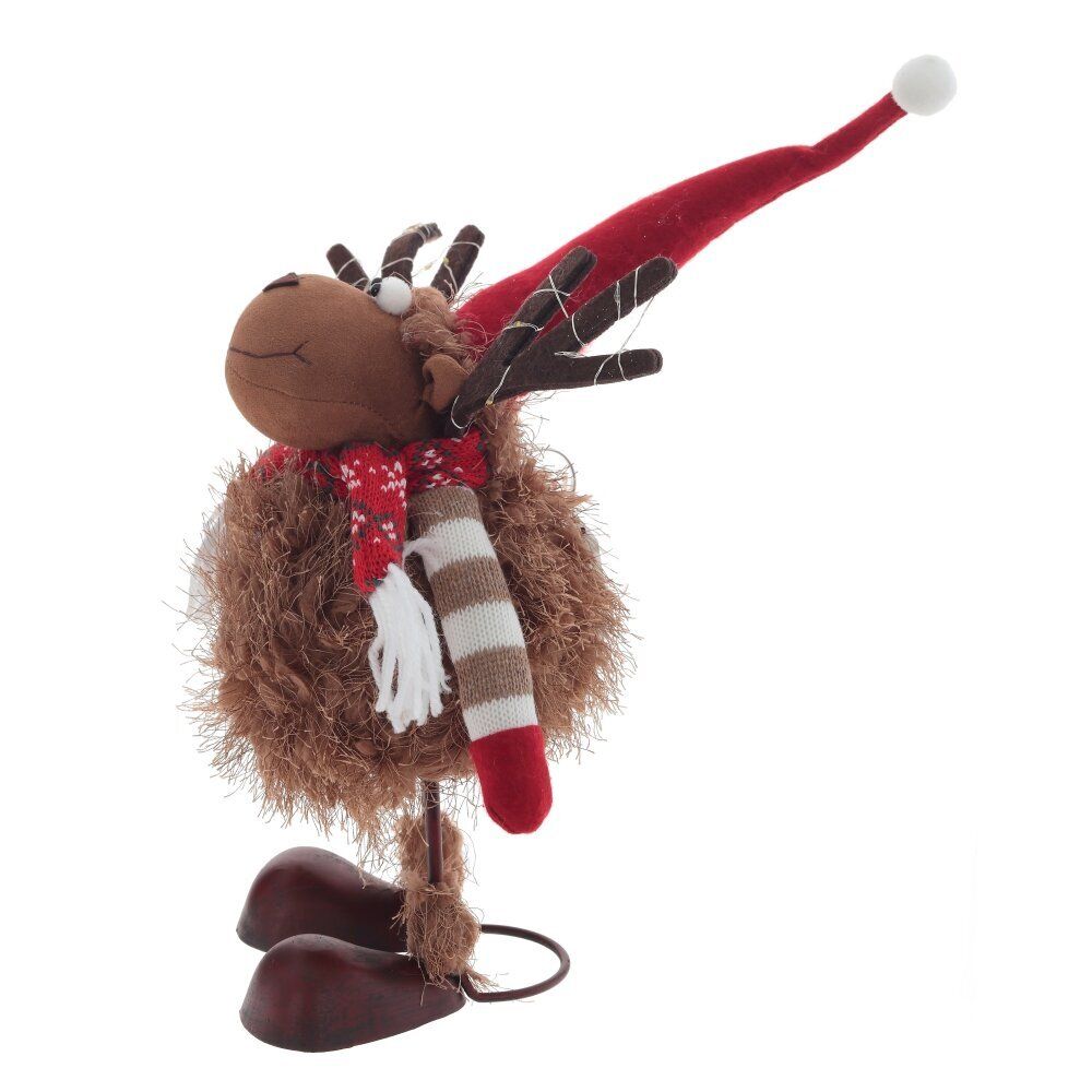 GAEM Игрушка набивная с подсветкой "Олень" (CR2032x2), L26 W15 H46/31 см