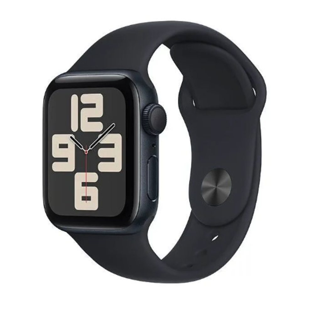 Умные часы Apple Watch SE2 (2023) 44 мм Midnight Aluminum Case with Midnight Sport Band (M/L) (MRE93)
