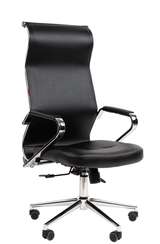 Офисное кресло Chairman 702 Россия экопремиум чёрный