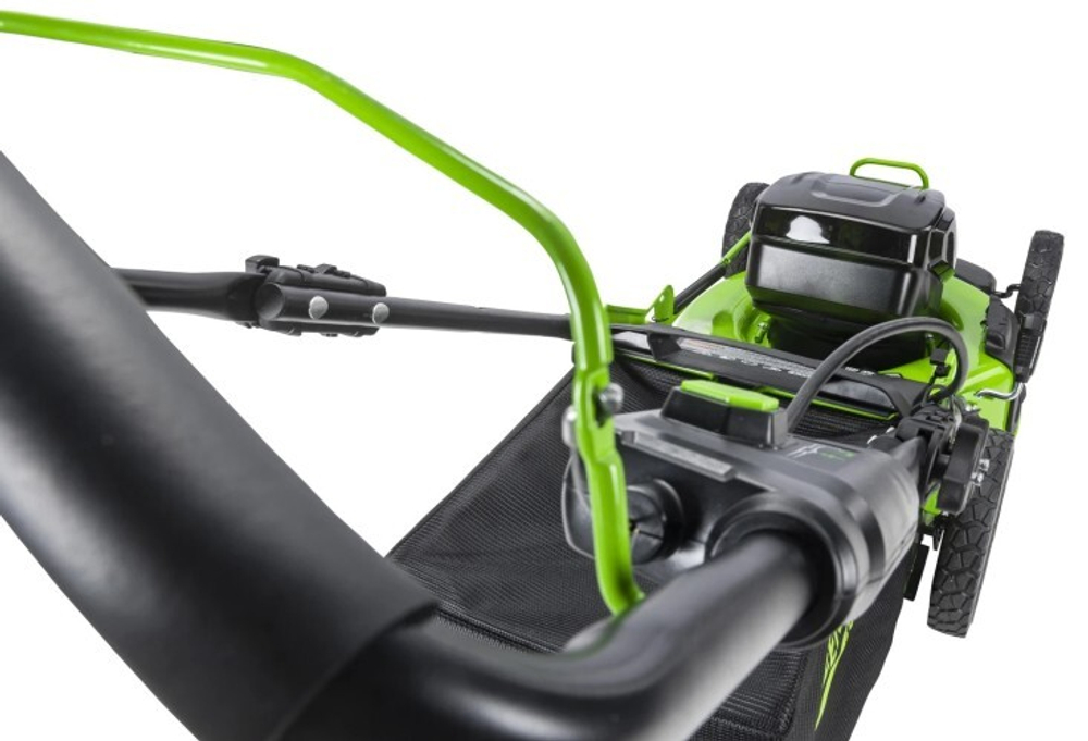 Газонокосилка аккумуляторная GREENWORKS GC82HPLM51 82V, 51 см, б/щ, АКБ 5Ач и ЗУ 2518907UB