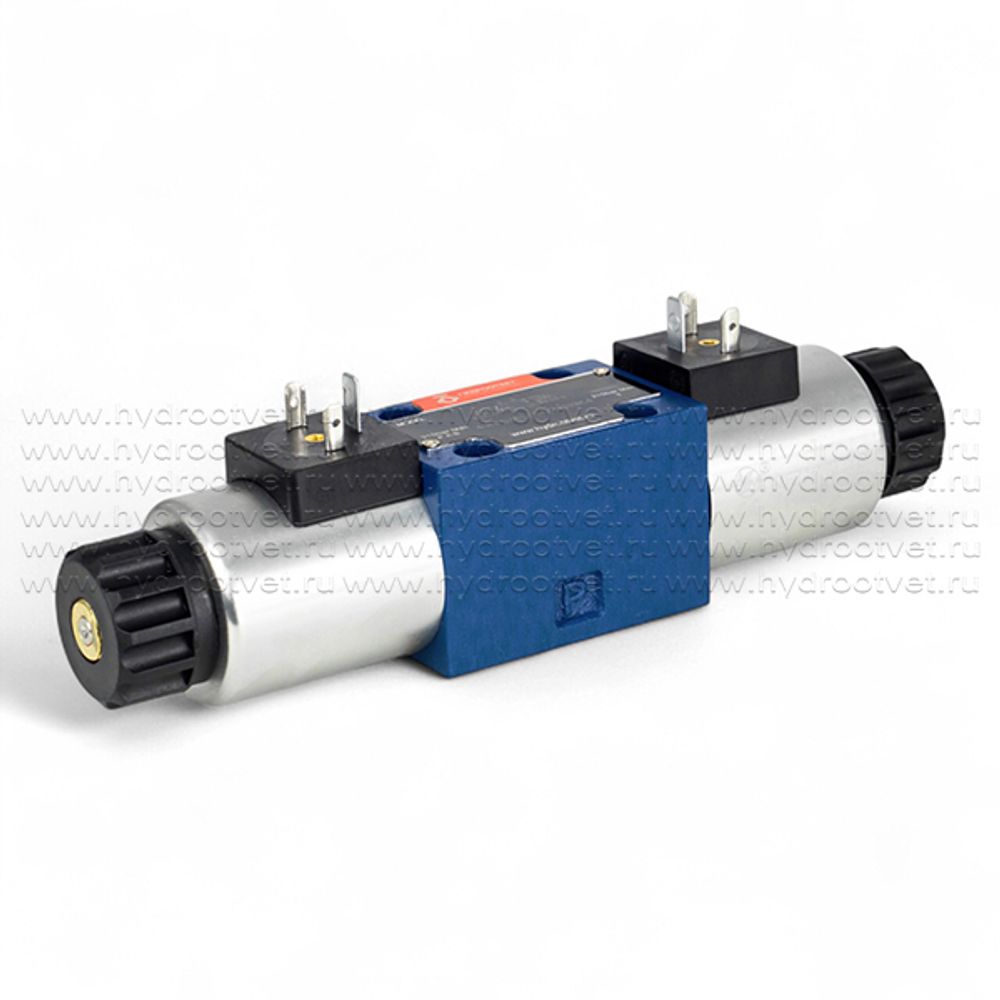 4WE6J61/CG24N9K4 - Гидрораспределитель золотниковый Ду 6 с электроуправлением, схема J (34), электроуправление G24, возврат - пружинный 4WE6J61/CG24N9K4 - Гидрораспределитель золотниковый Ду 6 с электроуправлением, схема J (34), электроуправление G24, возврат - пружинный