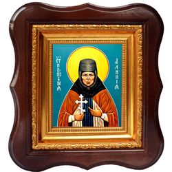 Алипия Голосеевская блаженная. Икона на холсте.
