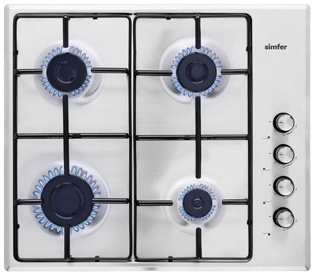 Газовая варочная панель Simfer H 60 Q 40 M 411
