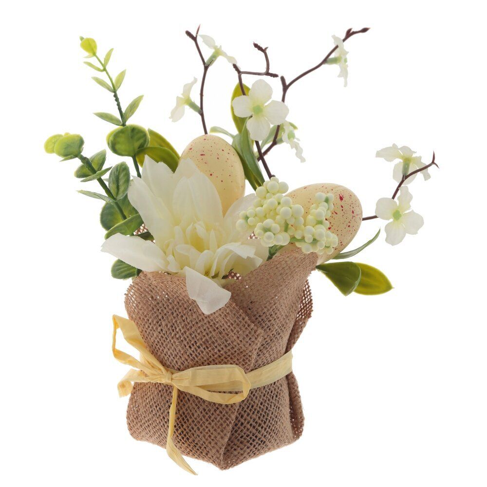 GAEM Цветочная композиция "Пасхальная", L12 W13 H26 см