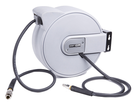 KraftWell KRW1731.C8 Катушка со шлангом 15 м.,8х12 мм., 20 бар