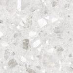 Керамогранит Alma Ceramica GFU04STE07R Steel rock 60x60 белый сахарный под терраццо