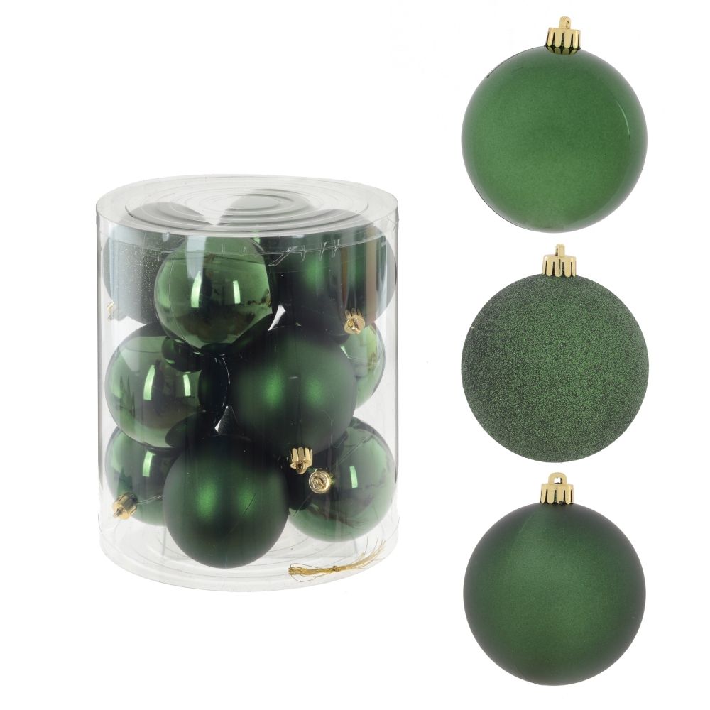 GAEM Набор из 12шт Украшение новогоднее "Шар", D 9 см, L19,5 W19,5 H21 см