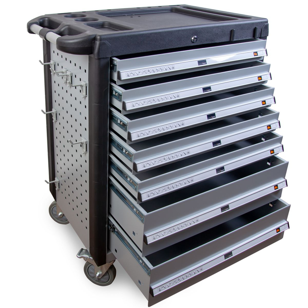 WDK-707 Инструментальная тележка, 7 ящиков