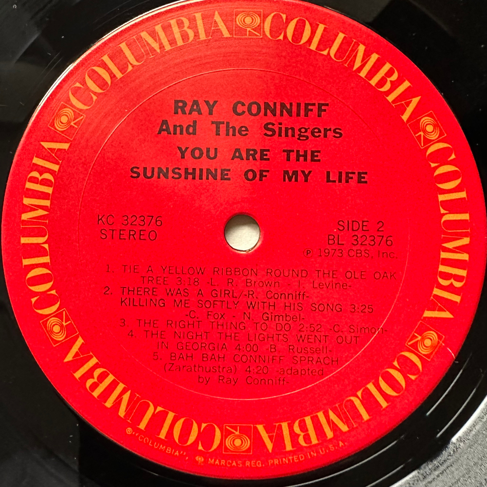 Ray Conniff And The Singers - You Are The Sunshine Of My Life (США 1973г.)